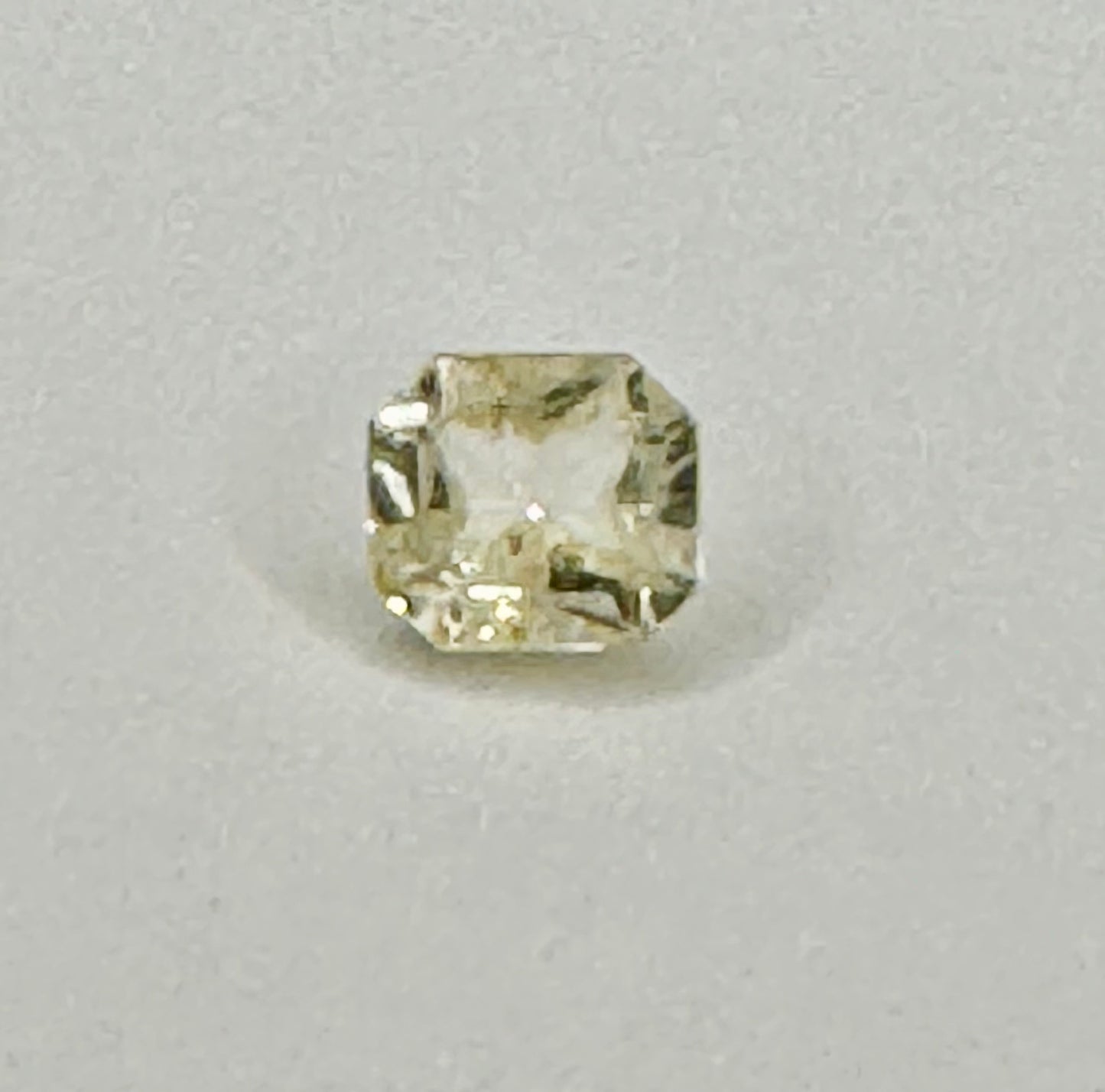 Natural Yellow Sapphire - 1.14 ct - Octagon Mixed Cut