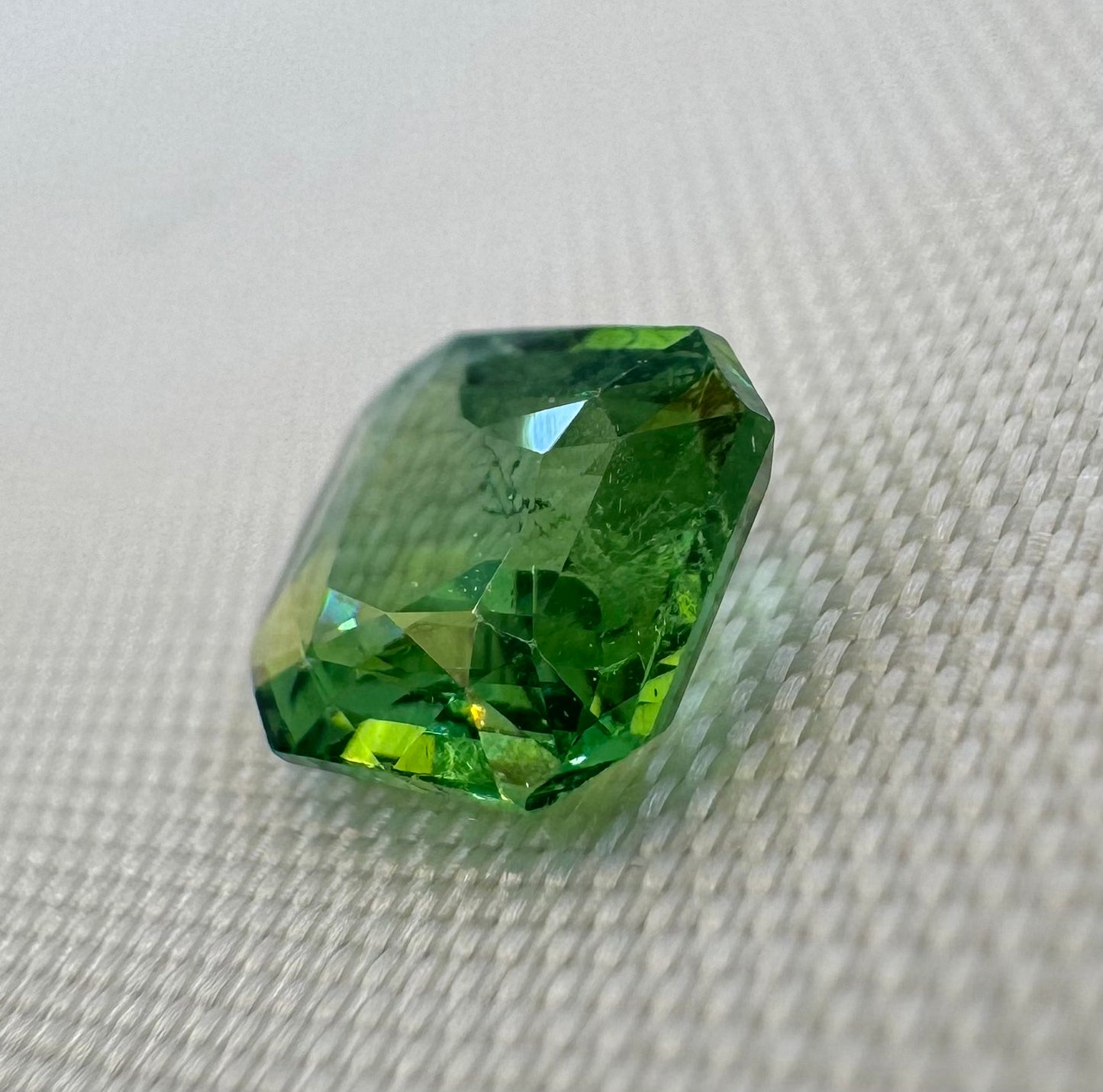 Tsavorite - 1.64ct - Radiant Mixed Cut