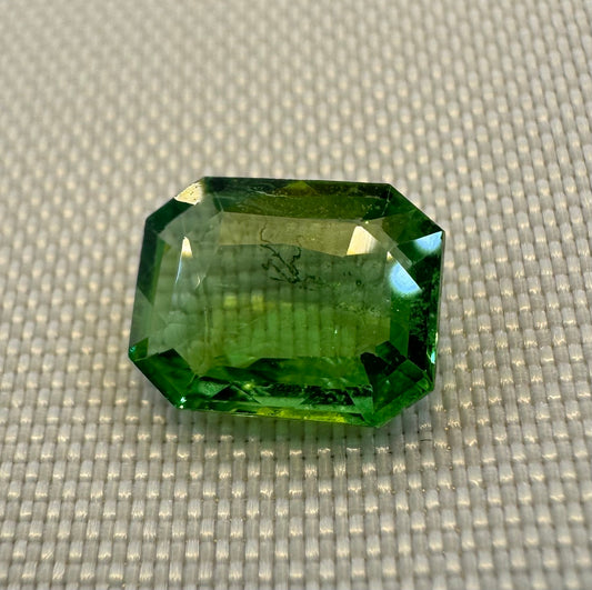 Tsavorite - 1.64ct - Radiant Mixed Cut