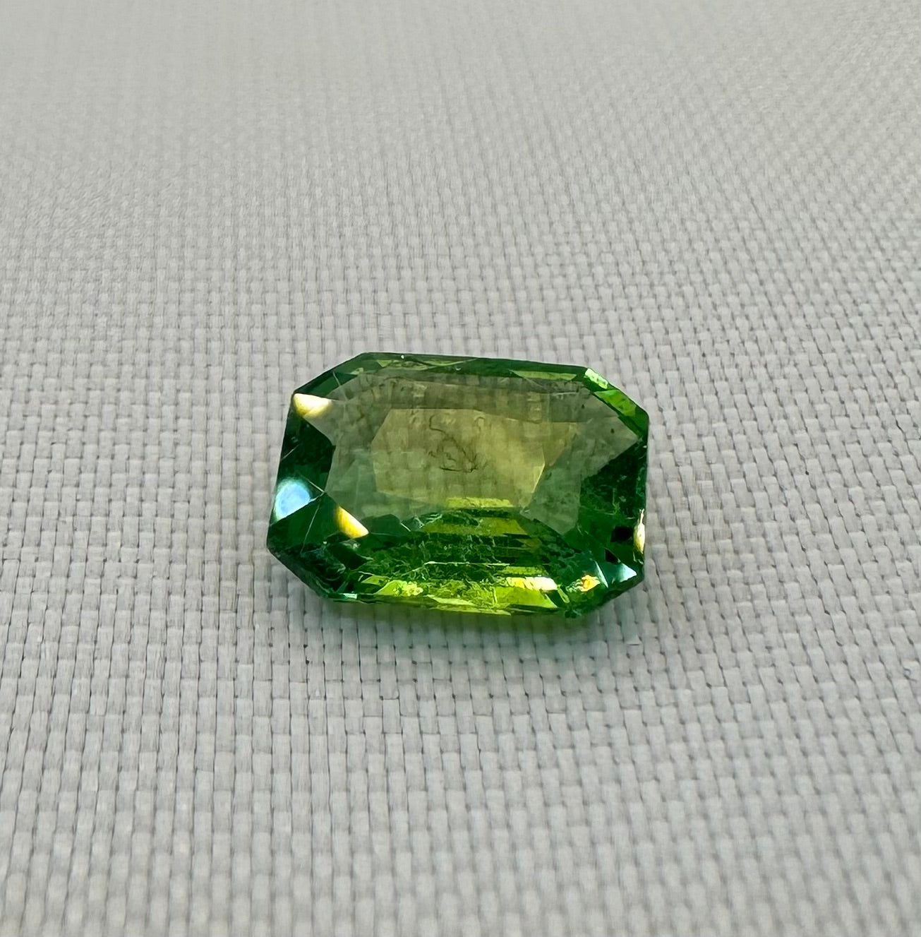 Tsavorite - 1.64ct - Radiant Mixed Cut
