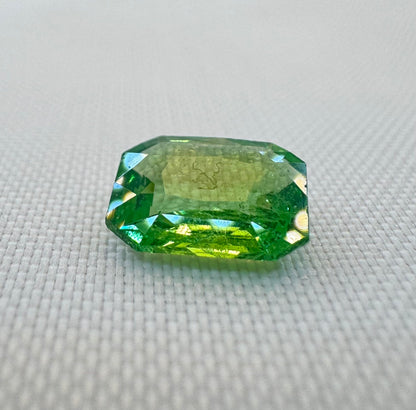 Tsavorite - 1.64ct - Radiant Mixed Cut