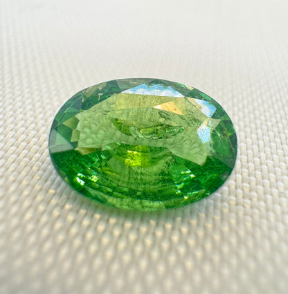 Tsavorite  - 2.07ct - Oval Mixed Cut