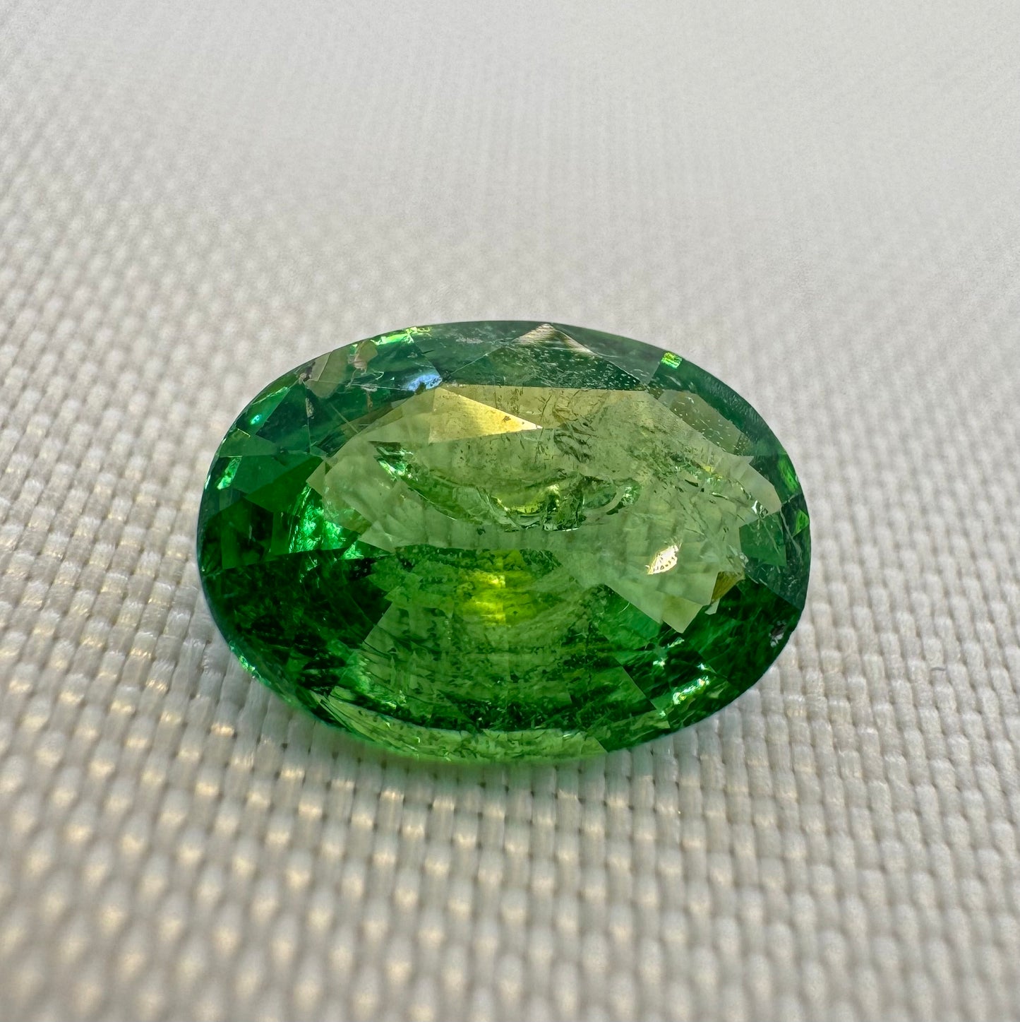 Tsavorite  - 2.07ct - Oval Mixed Cut