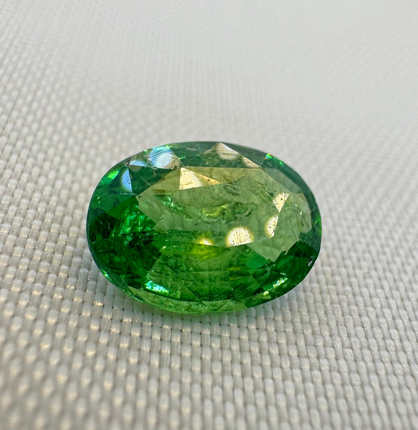 Tsavorite  - 2.07ct - Oval Mixed Cut