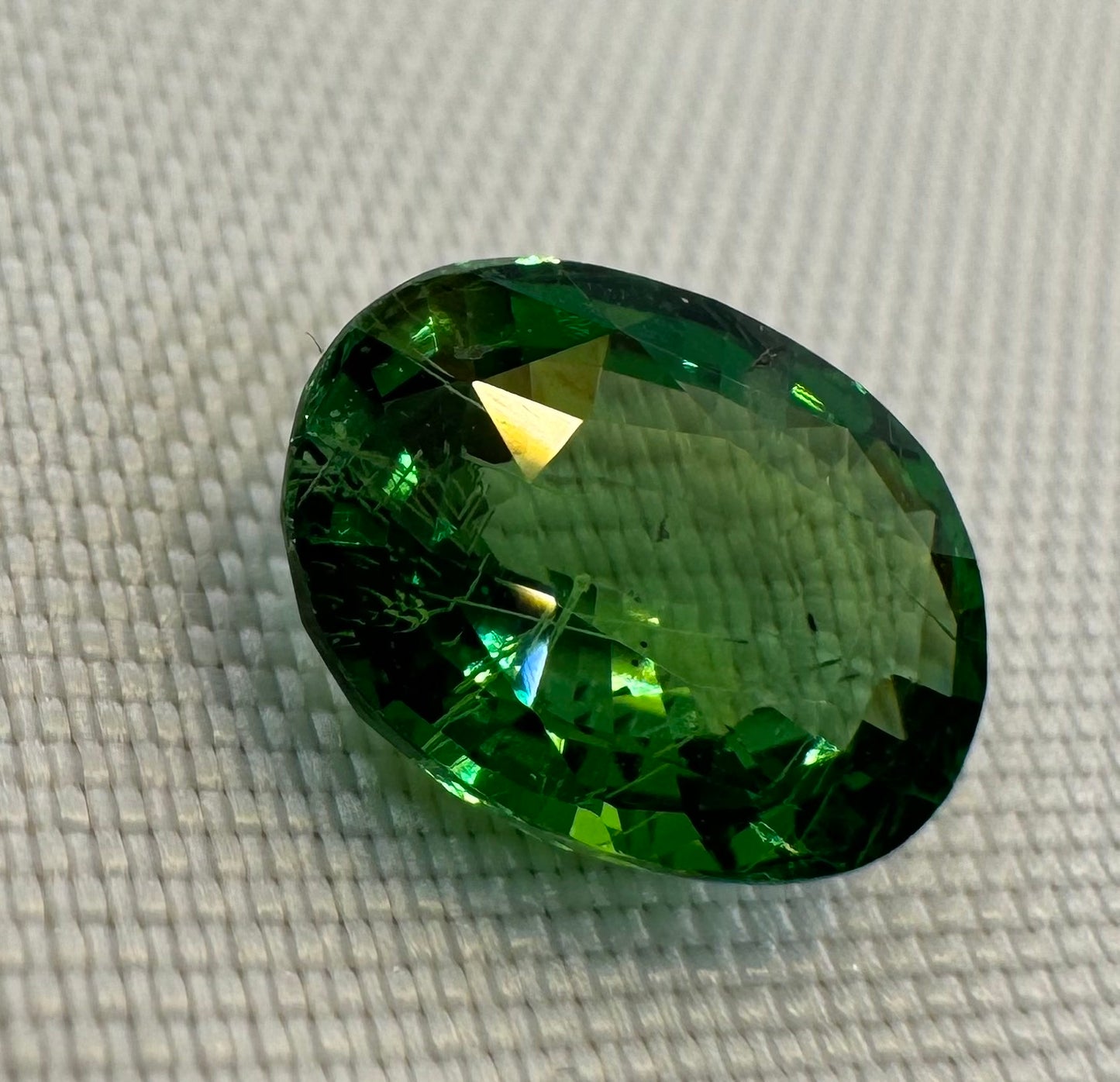 GIA Certified Natural Tsavorite Garnet - 2.51ct - Oval Mixed Cut