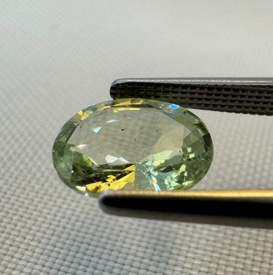 Natural Grossular Tsavorite Garnet (Green) - 1.72ct - Oval Mixed Cut