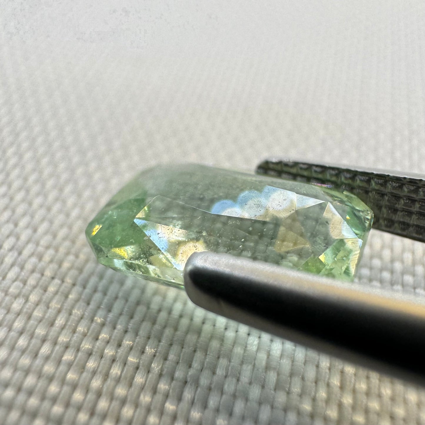 Tsavorite  - 1.73ct - Radiant Mixed Cut