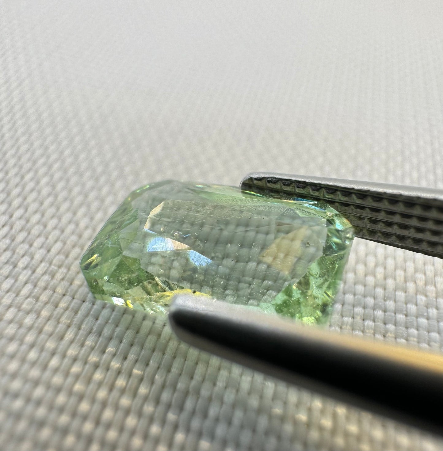 Tsavorite  - 1.73ct - Radiant Mixed Cut