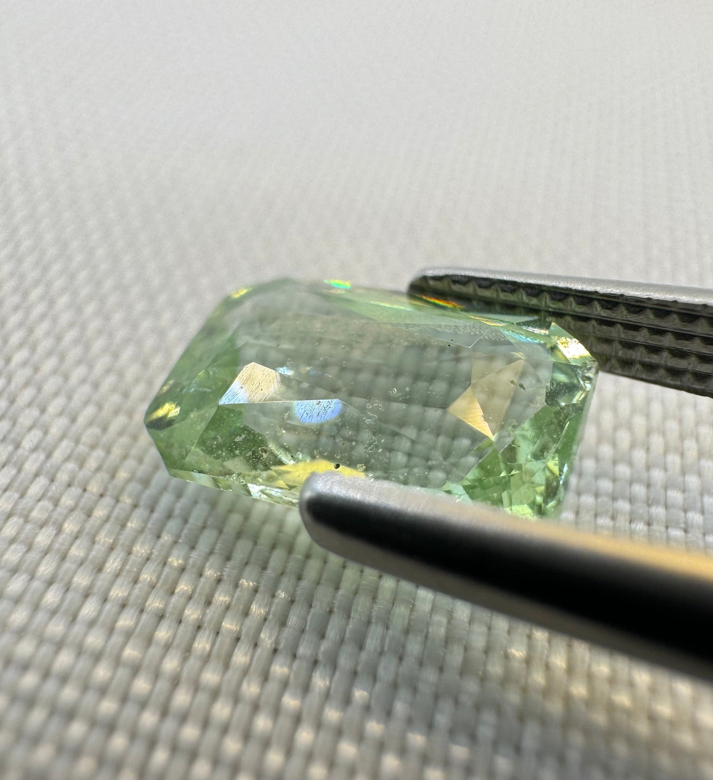 Tsavorite  - 1.73ct - Radiant Mixed Cut