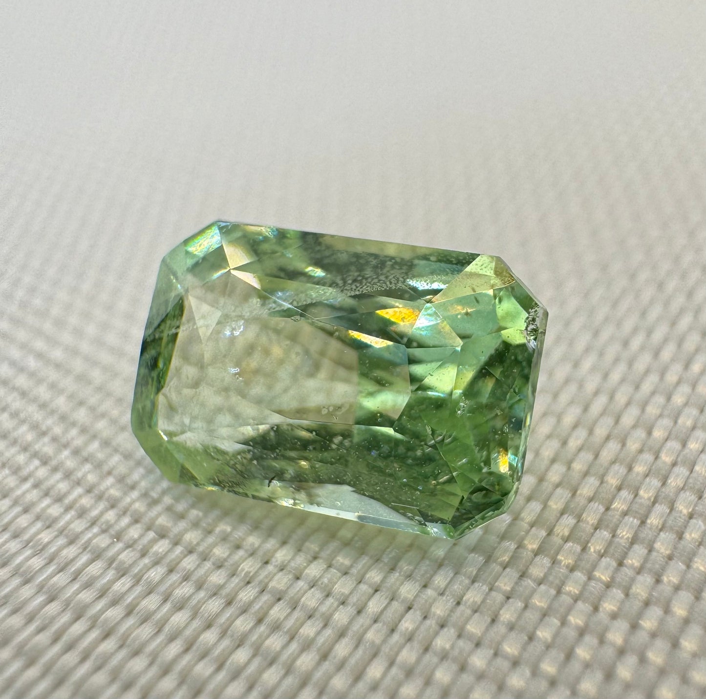 Tsavorite  - 1.73ct - Radiant Mixed Cut