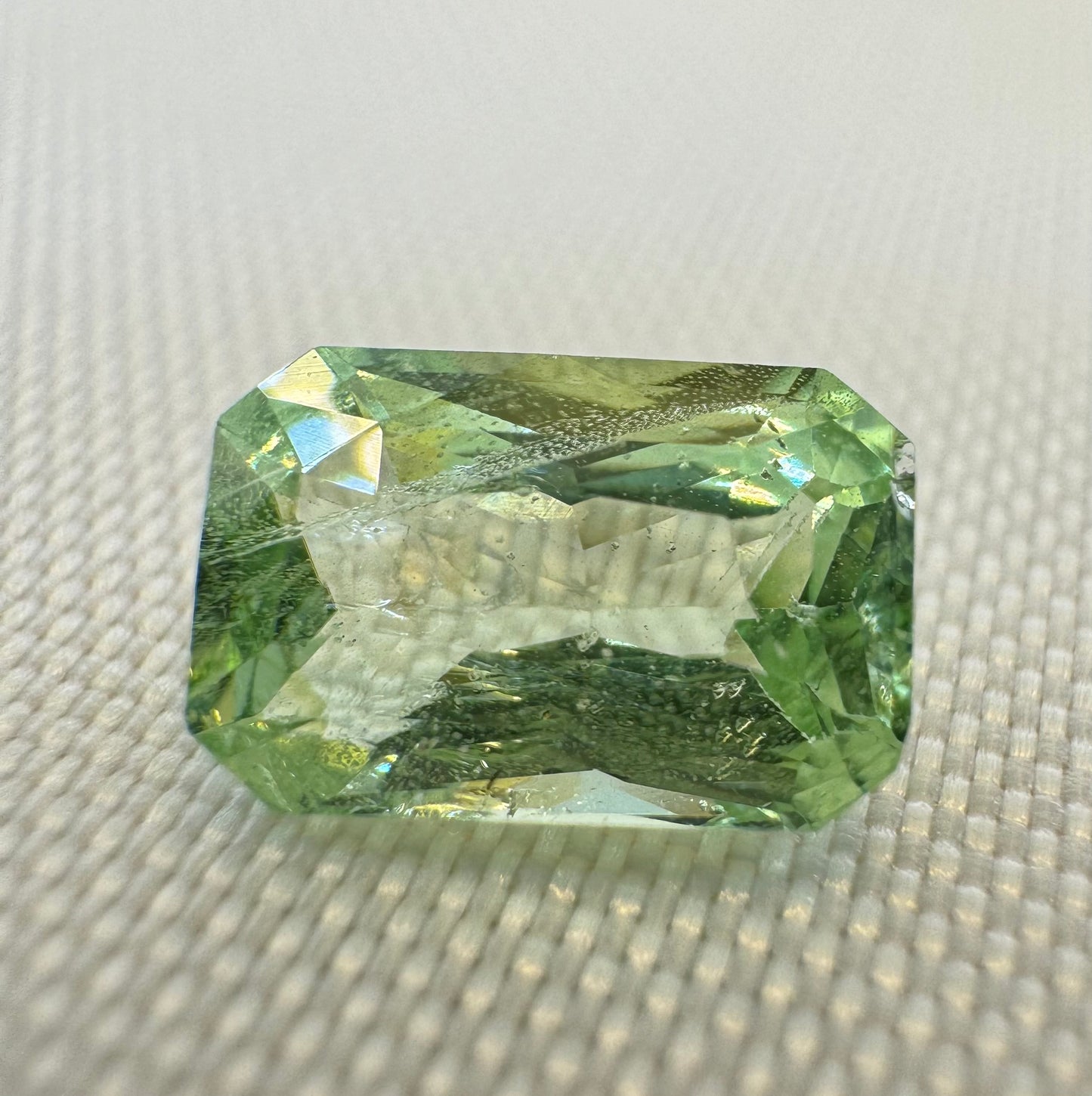 Tsavorite  - 1.73ct - Radiant Mixed Cut