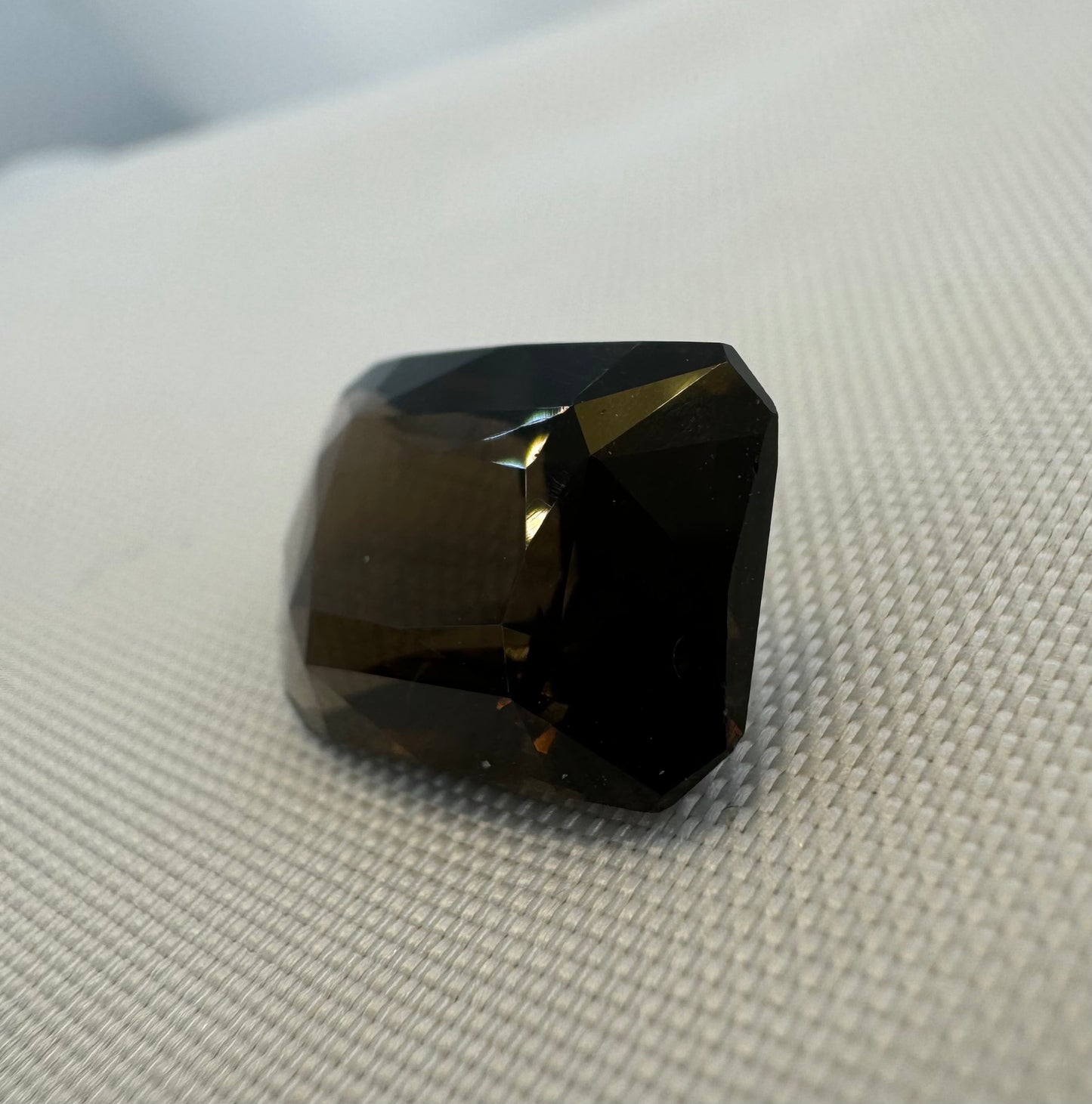 Natural Brown Zircon - 7.57ct - Radiant Mixed Cut