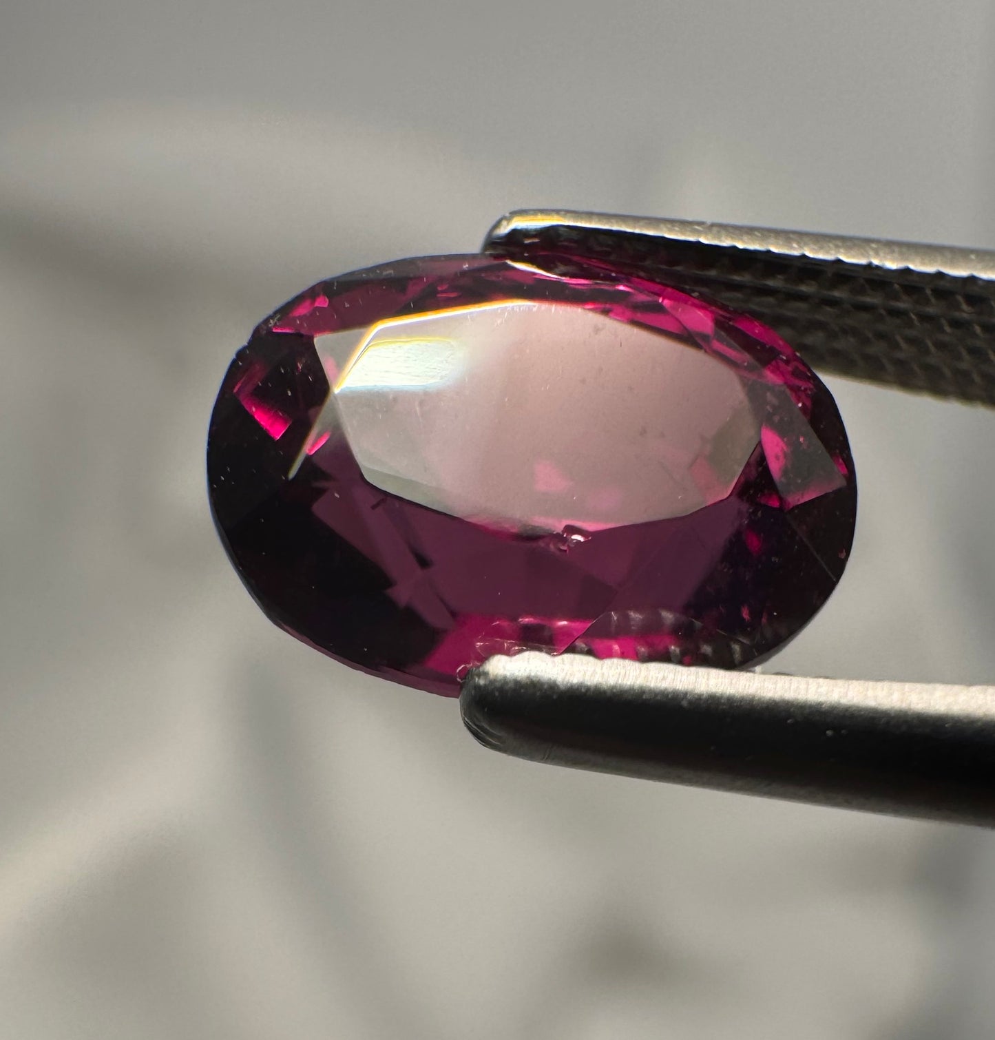 Rhodolite Garnet | Purplish Red |  Oval Cut | 2.495 CT