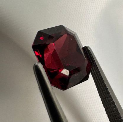 Rhodolite Garnet | Purplish Red |  Octagonal Cut | 3.030 CT