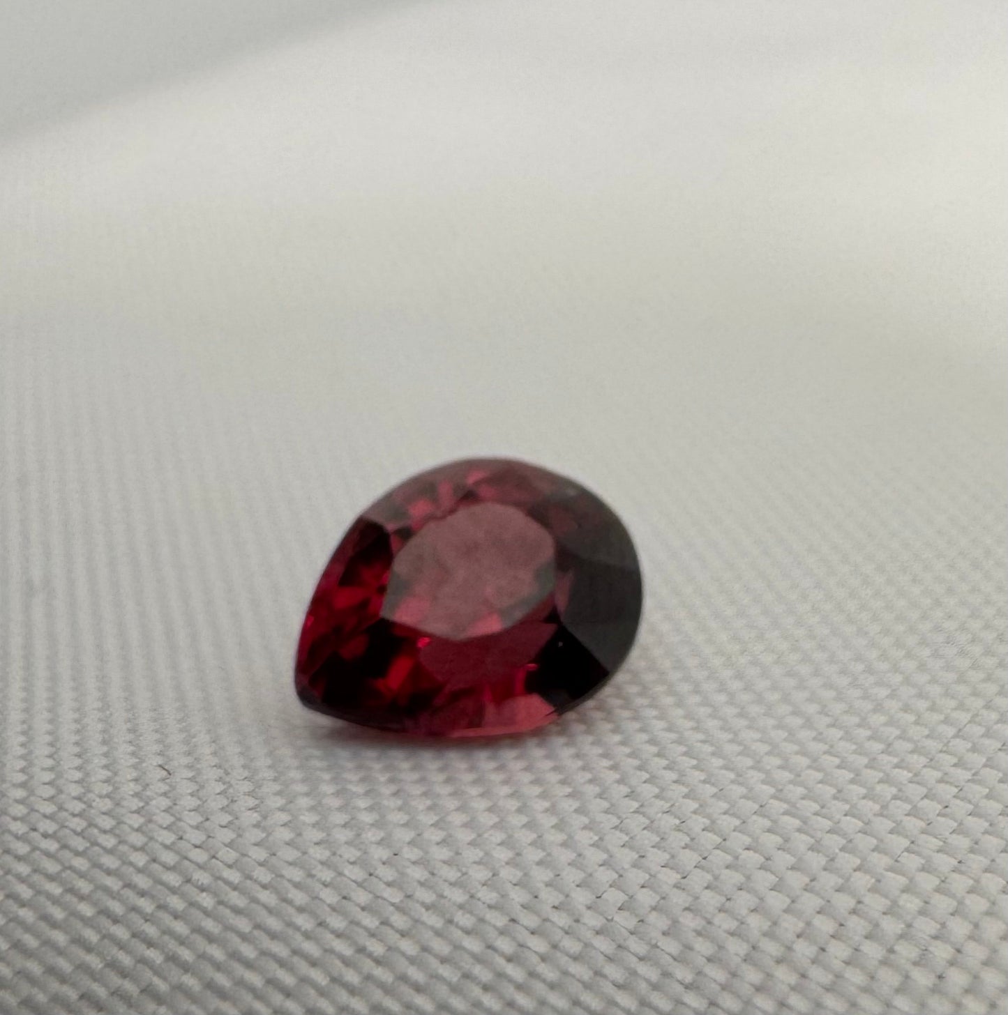 Rhodolite Garnet | Purplish Red |  Pear Cut | 2.545 ct