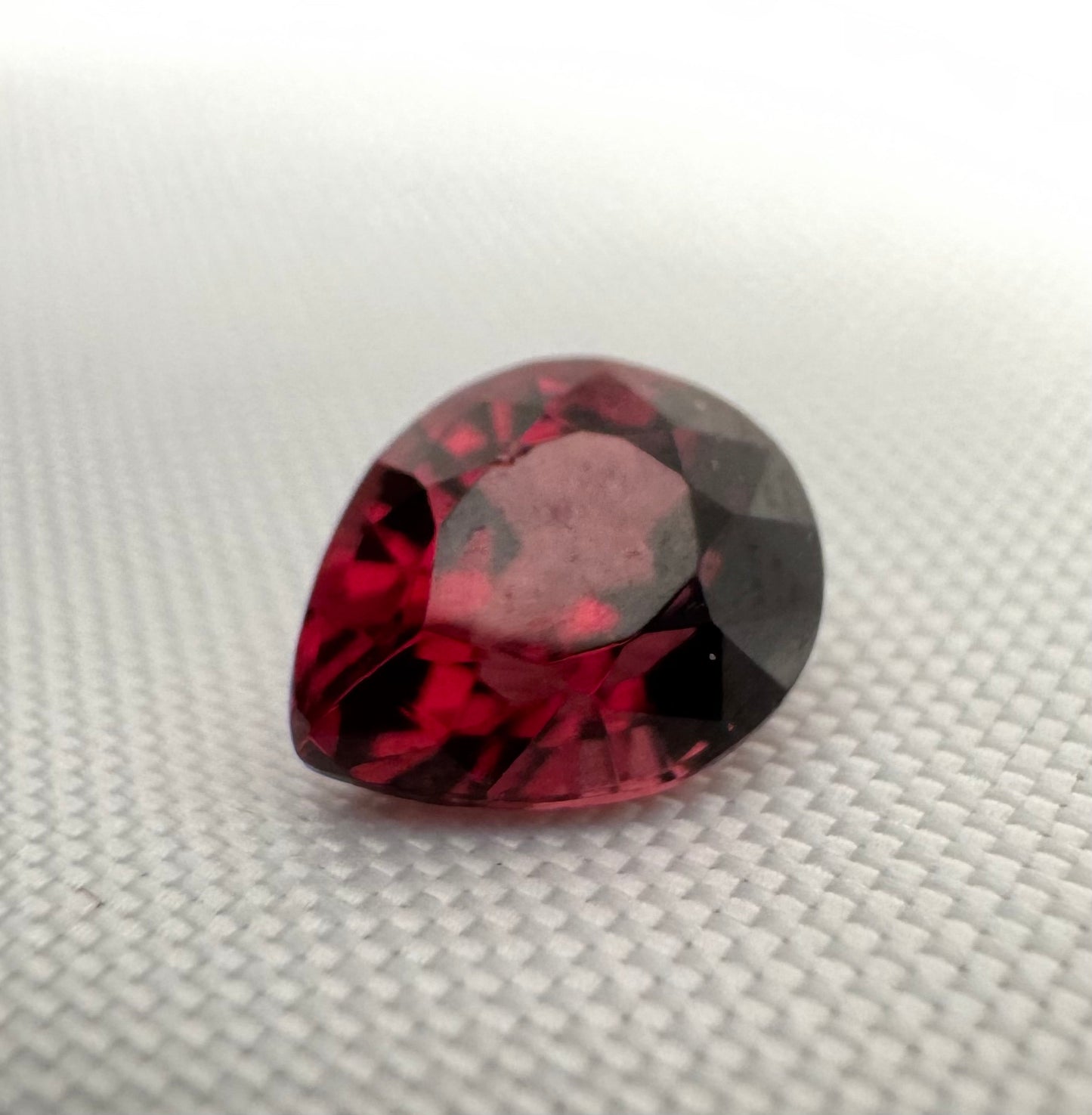 Rhodolite Garnet | Purplish Red |  Pear Cut | 2.545 ct