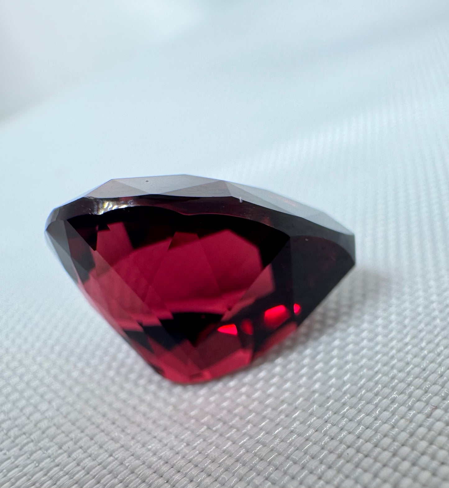 GIA Certified | Natural Pyrope-Almandine Garnet | Red | Pear Cut | 9.33 ct
