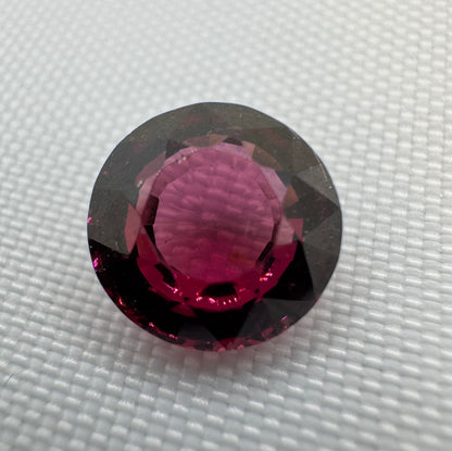 Rhodolite Garnet | Purplish Red | Round Cut | 2.13 CT
