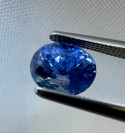 Natural Blue Sapphire - 1.9ct - Oval Mixed Cut