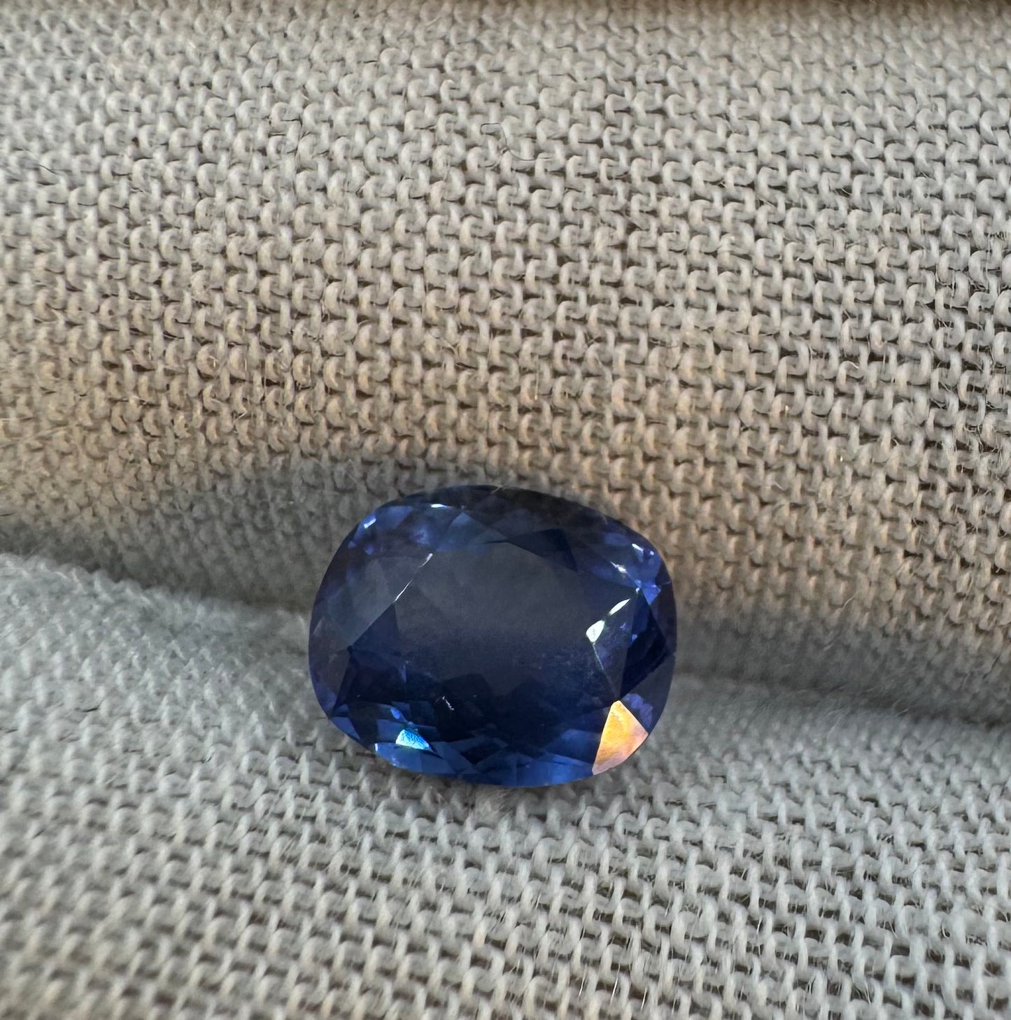 GIA Certified Natural Blue Sapphire - 1.87ct - Rectangular Cushion