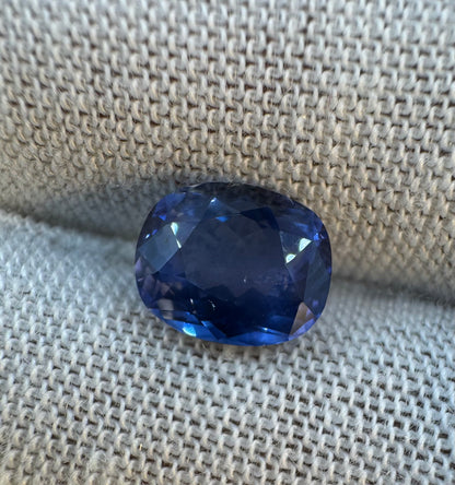 GIA Certified Natural Blue Sapphire - 1.87ct - Rectangular Cushion