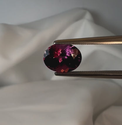 GIA Certified | Natural Spinel | Purplish Pink | Oval Cut | 3.20ct