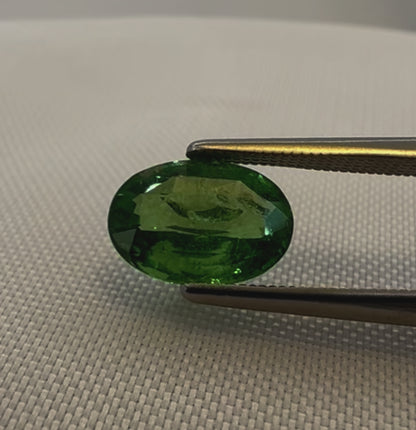 Tsavorite  - 2.07ct - Oval Mixed Cut