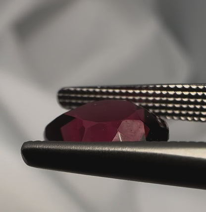 Rhodolite Garnet | Purplish Red |  Pear Cut | 2.545 ct