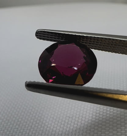 Rhodolite Garnet | Purplish Red | Round Cut | 2.13 CT
