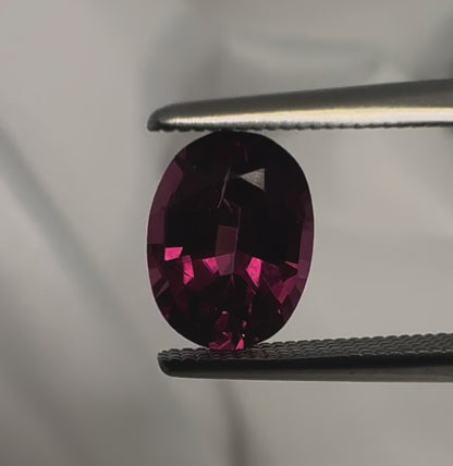 Rhodolite Garnet | Purplish Red |  Oval Cut | 1.635 ct