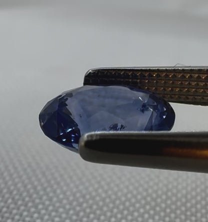 GIA Certified Natural Blue Sapphire - 1.53ct - Oval Mixed Cut