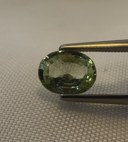 Natural Grossular Tsavorite Garnet (Green) - 1.72ct - Oval Mixed Cut